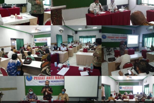 BIMBINGAN TEKNIS PENGGIAT ANTI NARKOBA DI LINGKUNGAN INSTANSI PEMERINTAH
