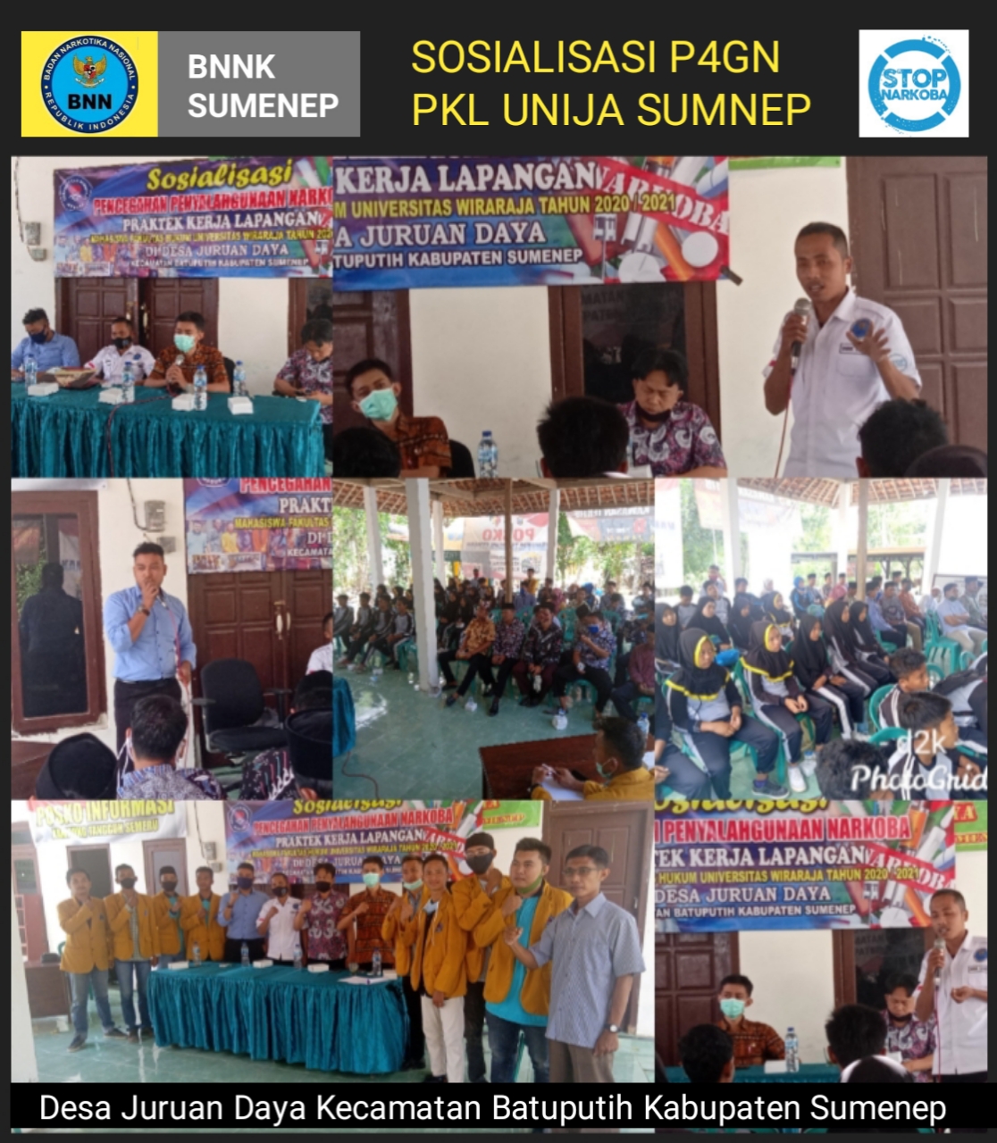 SOSIALISASI PENCEGAHAN PENYALAHGUNAAN NARKOBA