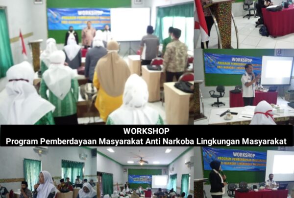 Program Pemberdayaan Masyarakat Anti Narkoba di Lingkungan Masyarakat yang diselenggarakan oleh Seksi P2M BNNK Sumenep