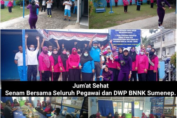 JUM'AT SEHAT BNN KABUPATEN SUMENEP