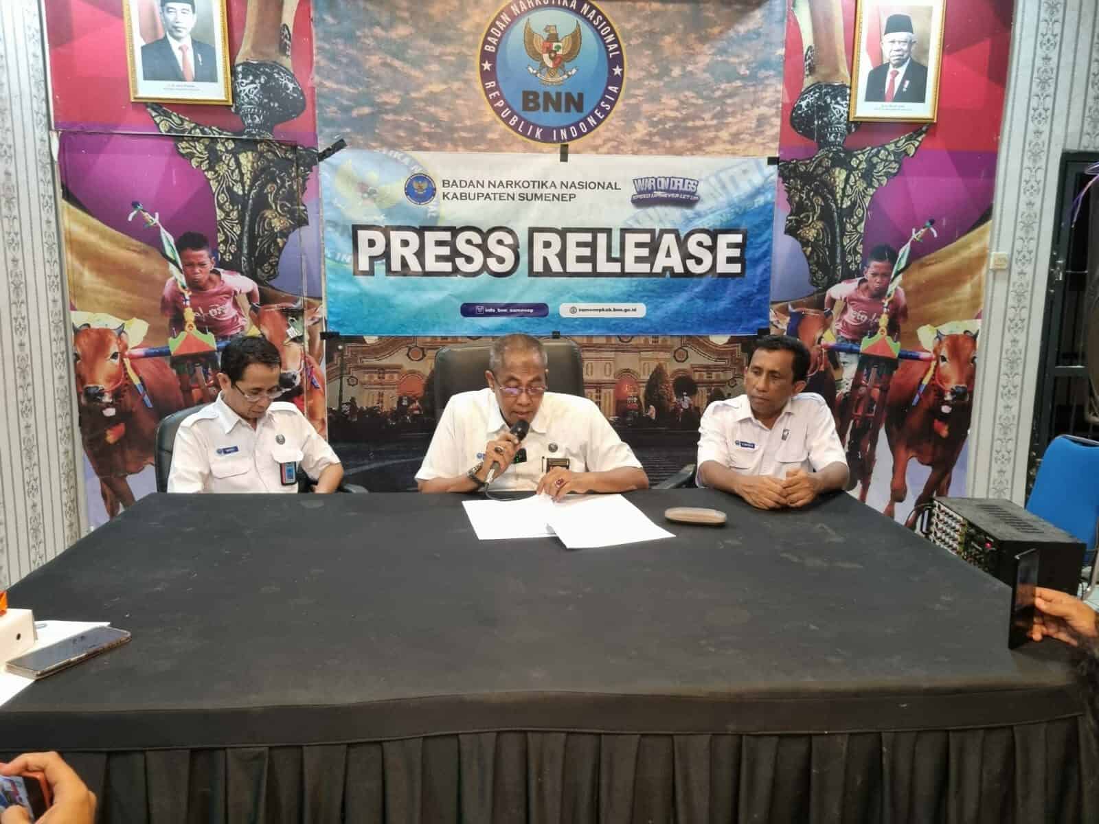 PRESS RELEASE KINERJA BNNK SUMENEP TAHUN 2023